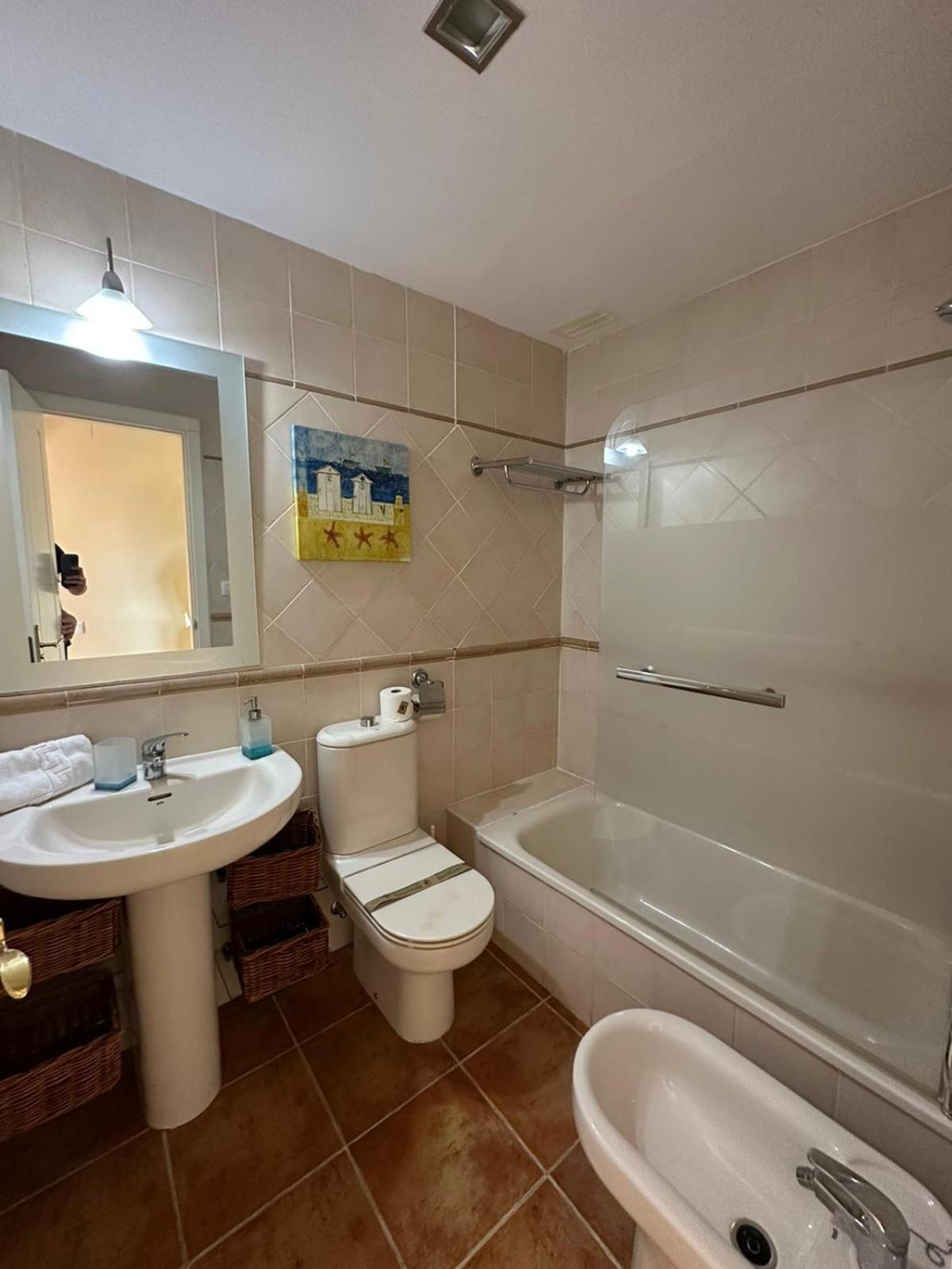 Bonito Apartamento En Primera Linea De Playa Isla Canela Exterior foto